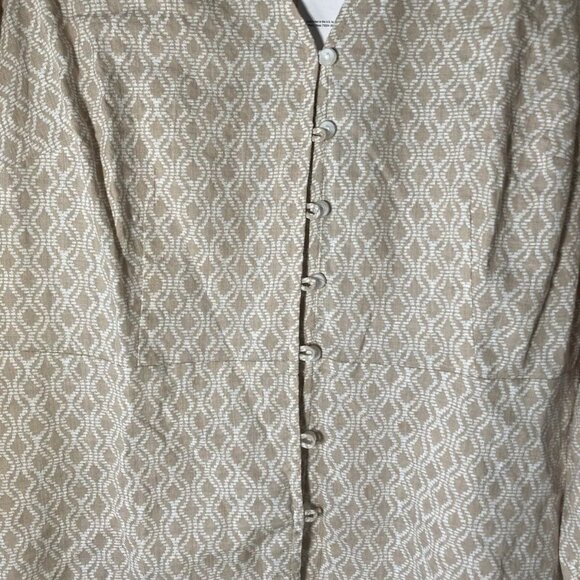 Liz Claiborne Long Sleeve Button Down Size XS Top New With Tag - Picture 3 of 6
